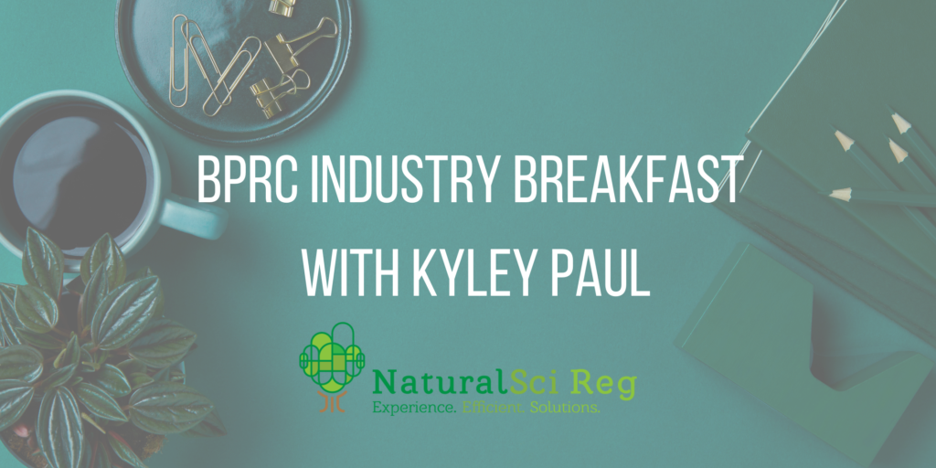 BPRC Industry Breakfast with Kyley Paul - Website Banner
